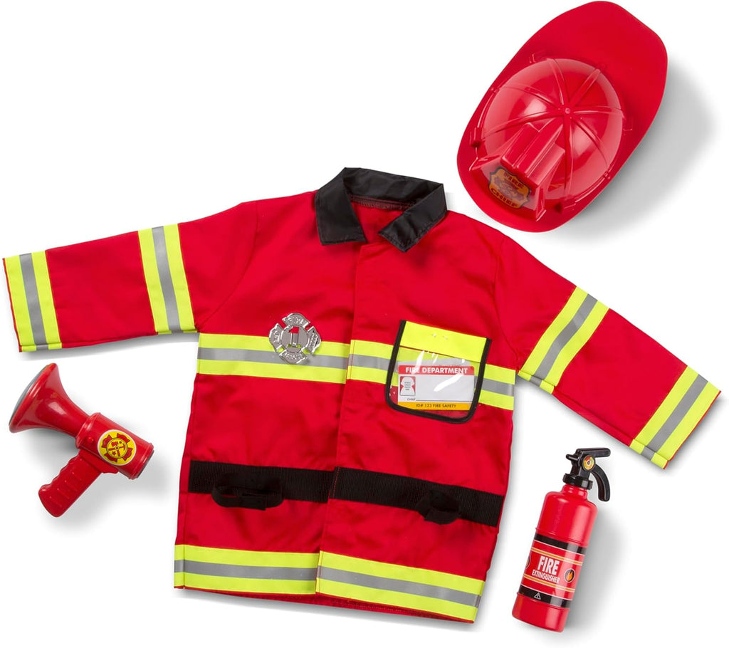 Melissa & Doug - Fire Chief Costume Set