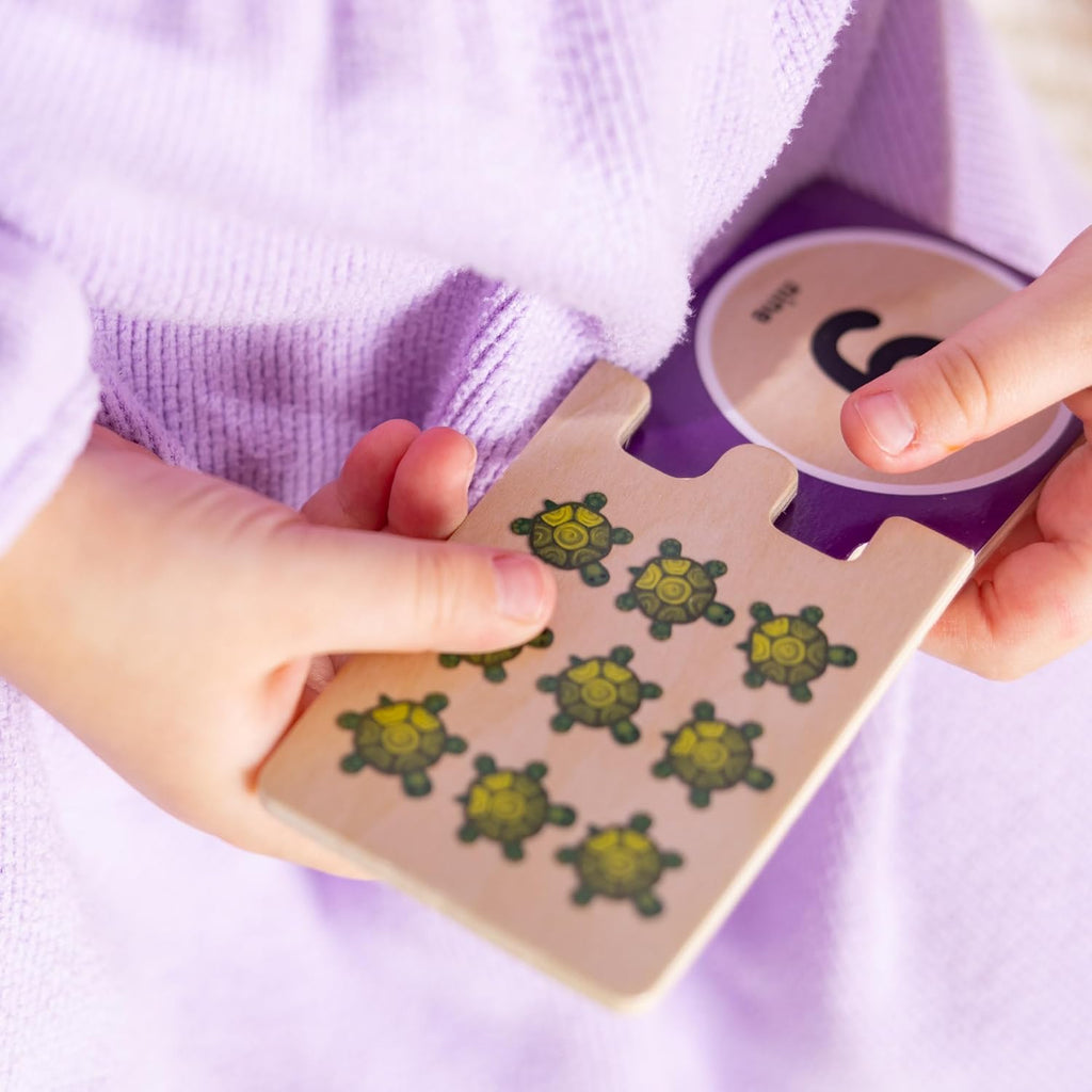 Melissa & Doug - Numbers Wooden Puzzle Cards