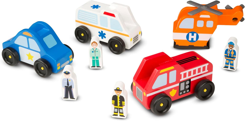 Melissa & Doug - Emergency Vehicle Set