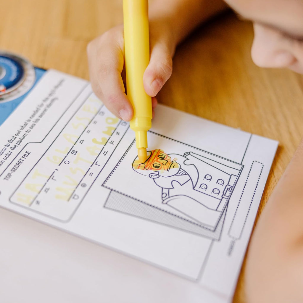 Melissa & Doug - On The Go - Secret Decoder - Game Book