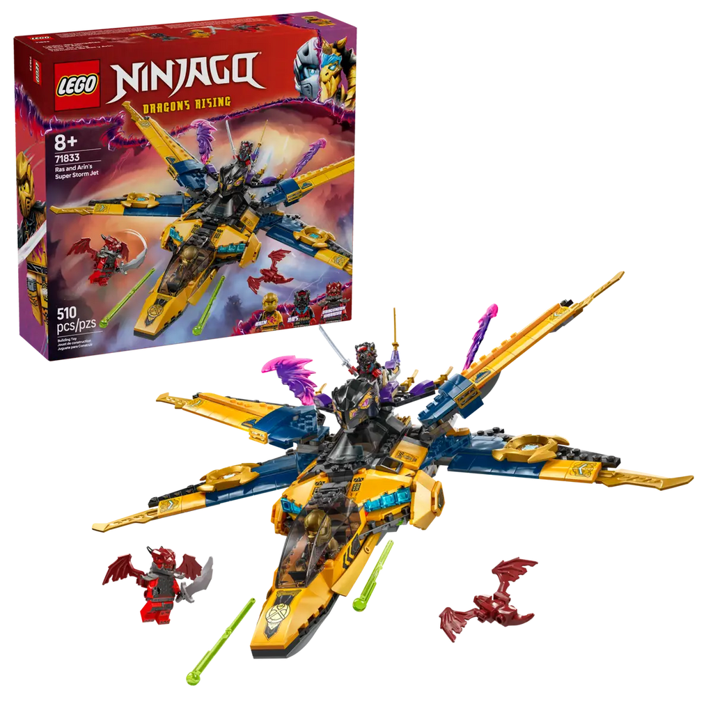 LEGO - Ninjago Ras and Arin's Super Storm Jet 71833