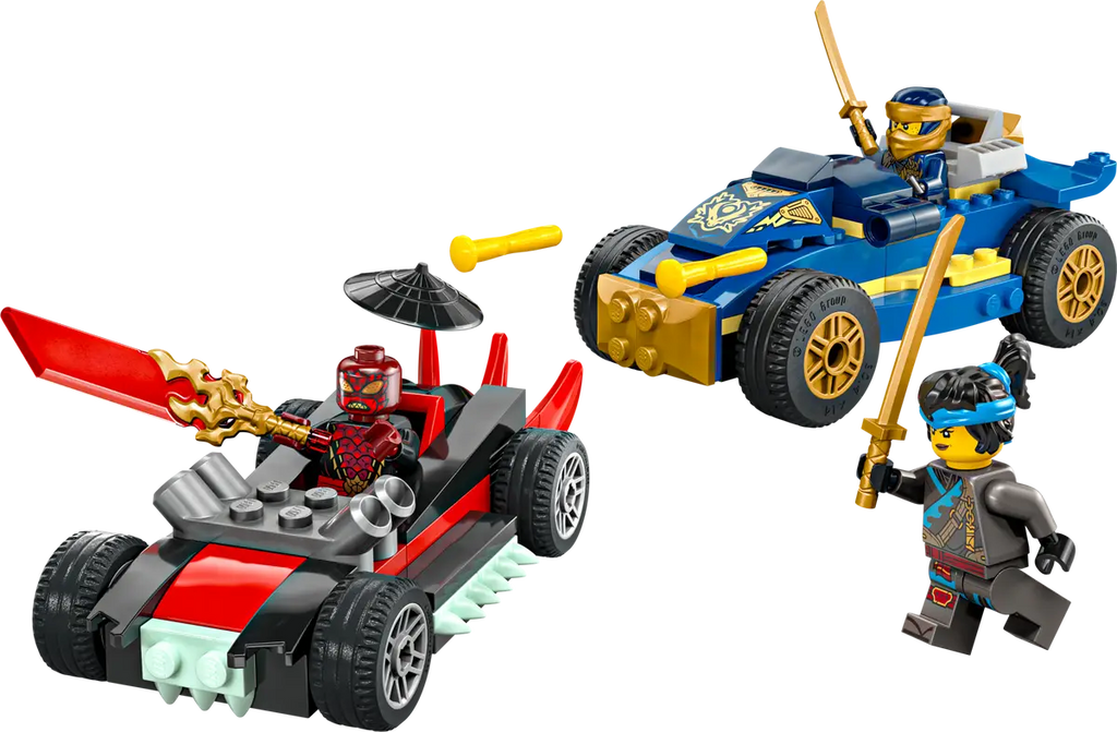 LEGO - Ninjago Rogue v's Drix Race Car Duel 71840