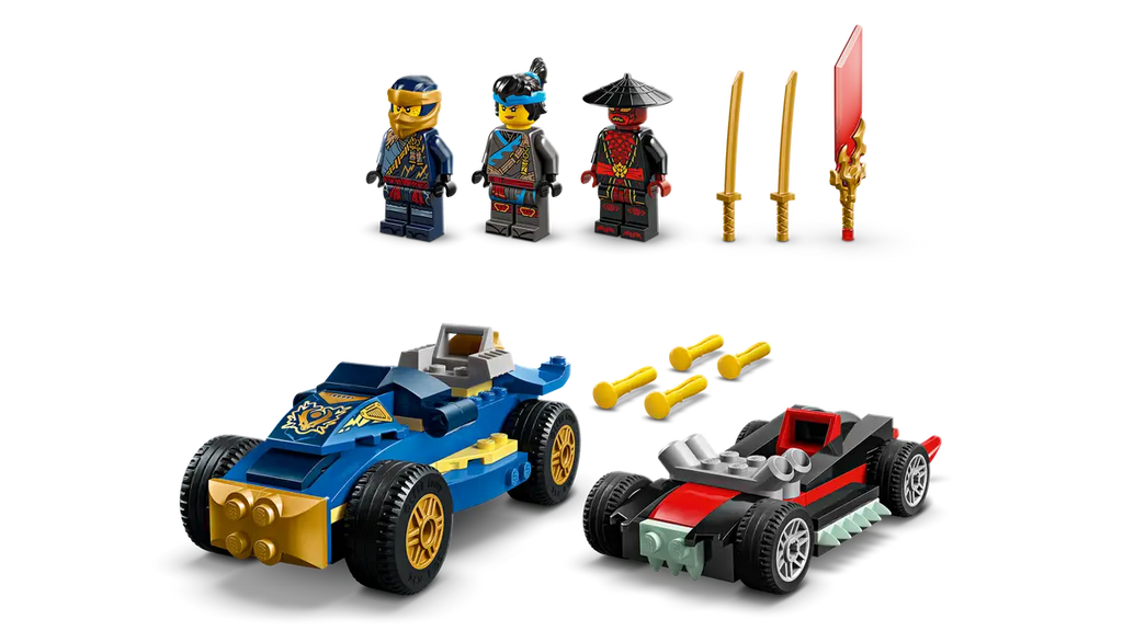 LEGO - Ninjago Rogue v's Drix Race Car Duel 71840