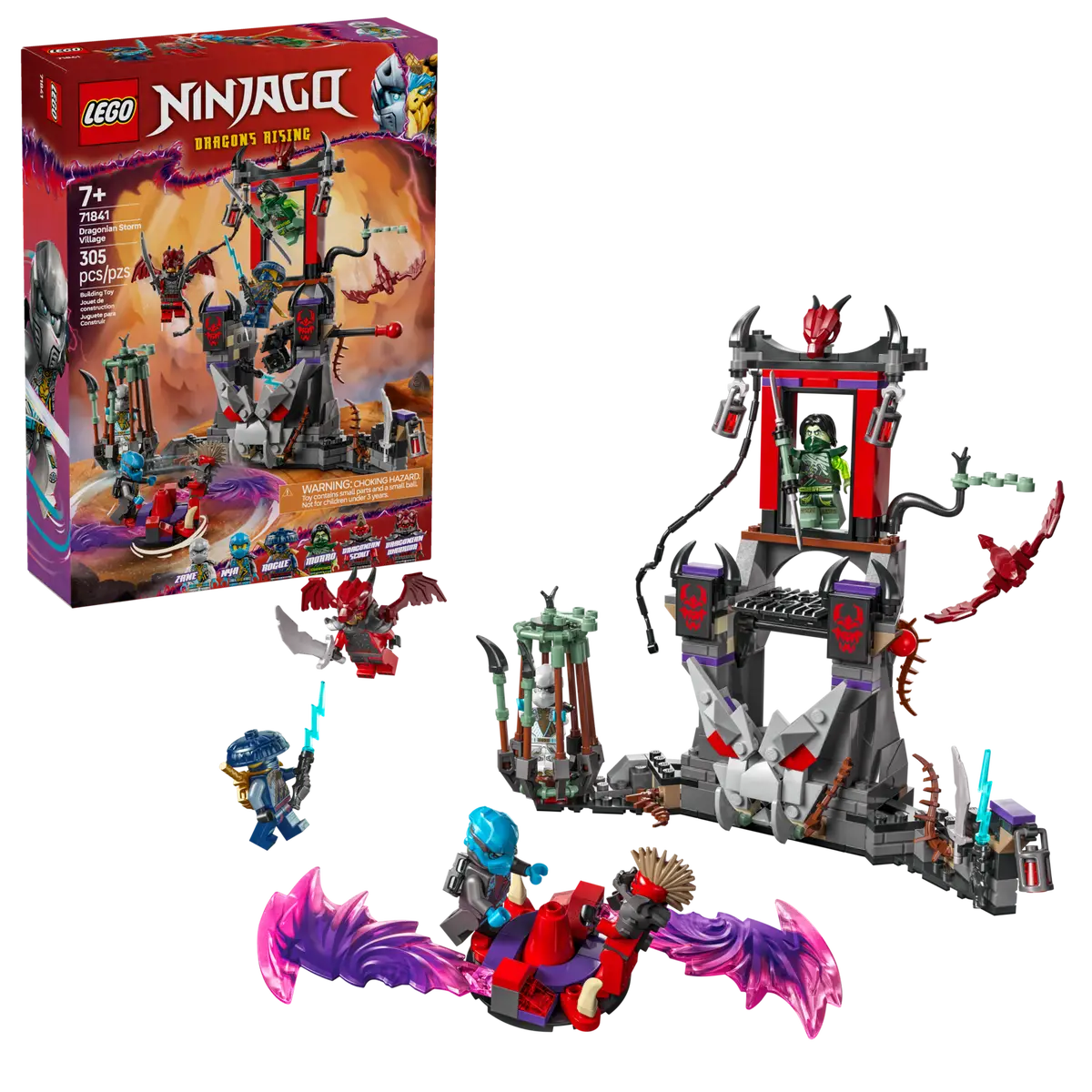 LEGO - Ninjago Dragonian Storm Village 71841