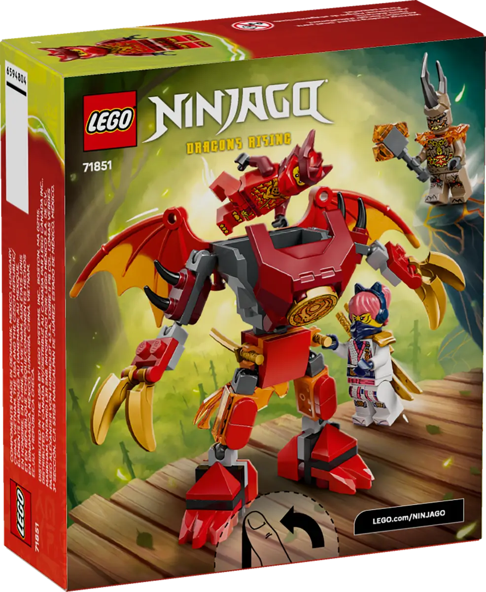 LEGO - Ninjago Kai's Dragon Mech Battle Pack 71851