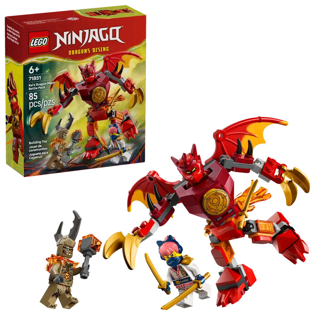 LEGO - Ninjago Kai's Dragon Mech Battle Pack 71851