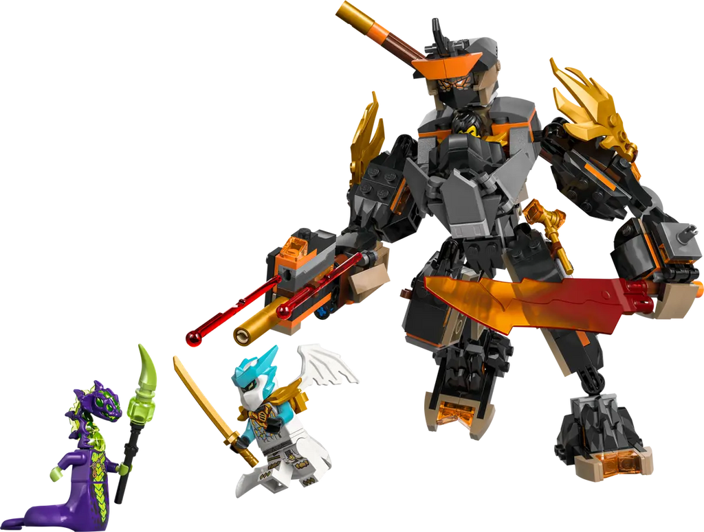 LEGO - Ninjago Cole's Mission Mech & Dragon Zane 71854