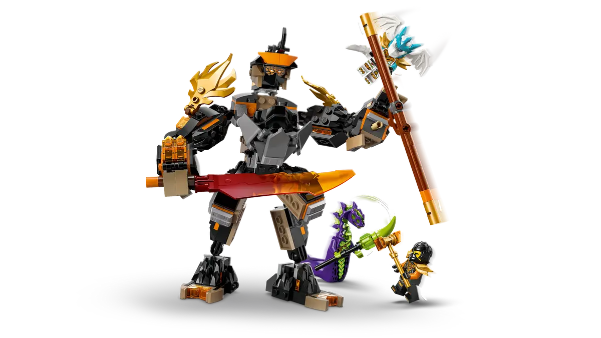 LEGO - Ninjago Cole's Mission Mech & Dragon Zane 71854