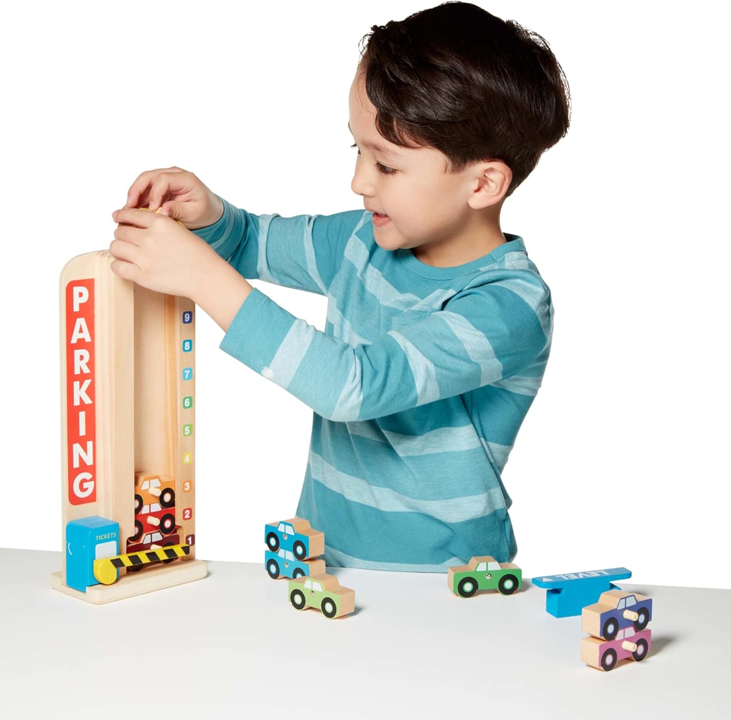 Melissa & Doug - Stack & Count Parking Garage
