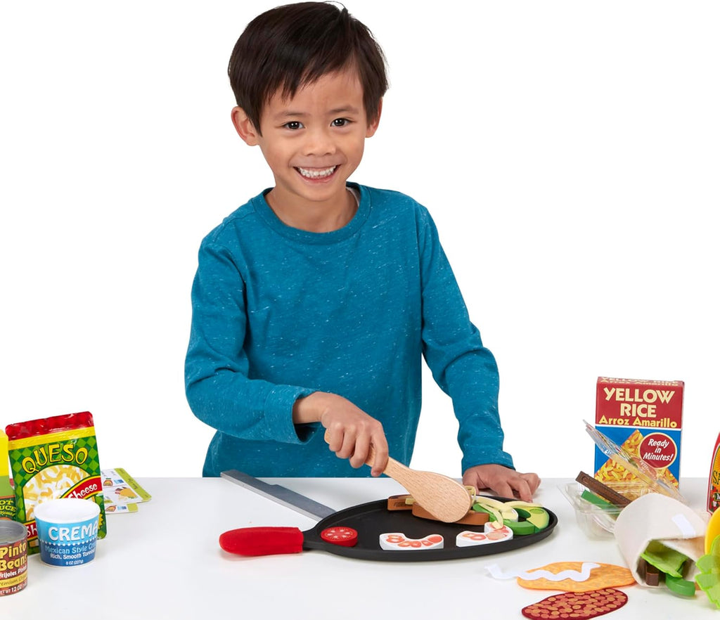 Melissa & Doug - Fill & Fold Taco & Tortilla Set
