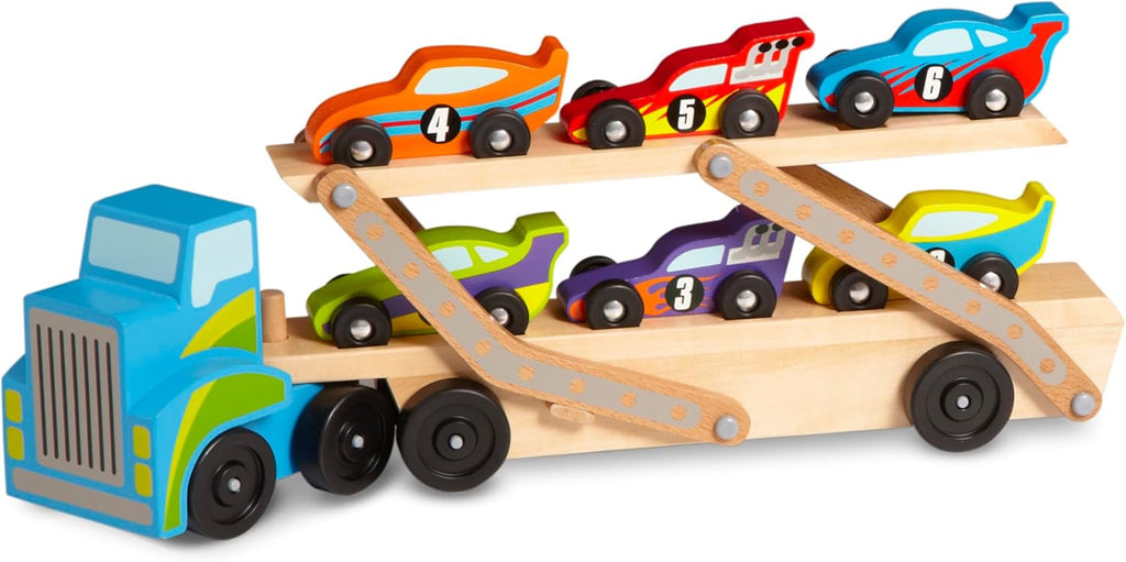 Melissa & Doug - Jumbo Race Car Carrier