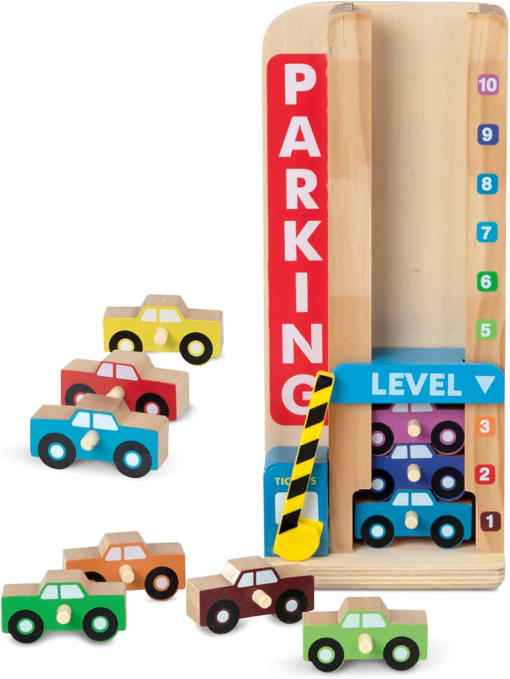 Melissa & Doug - Stack & Count Parking Garage