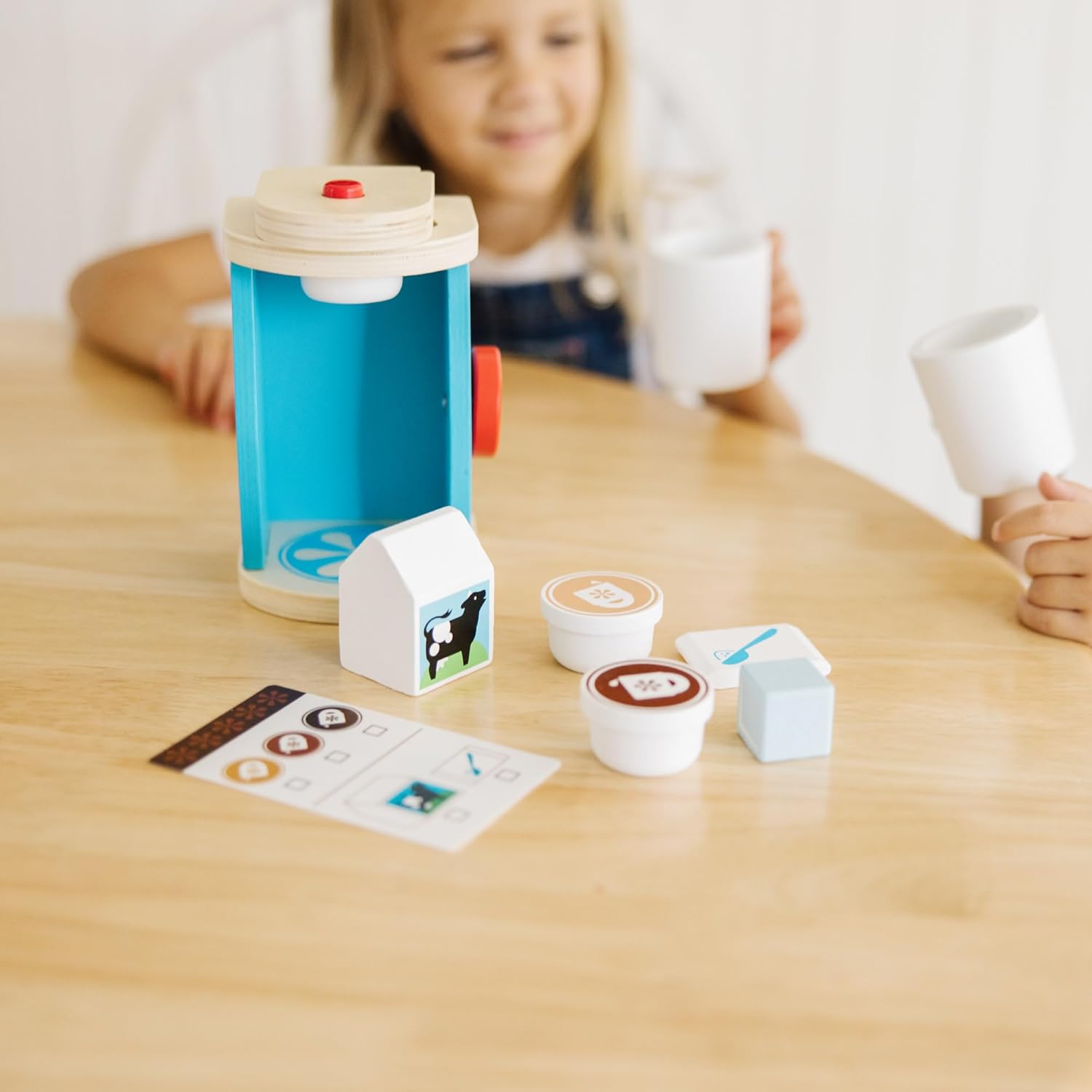 Melissa & Doug - Wooden Brew & Serve Coffee Set