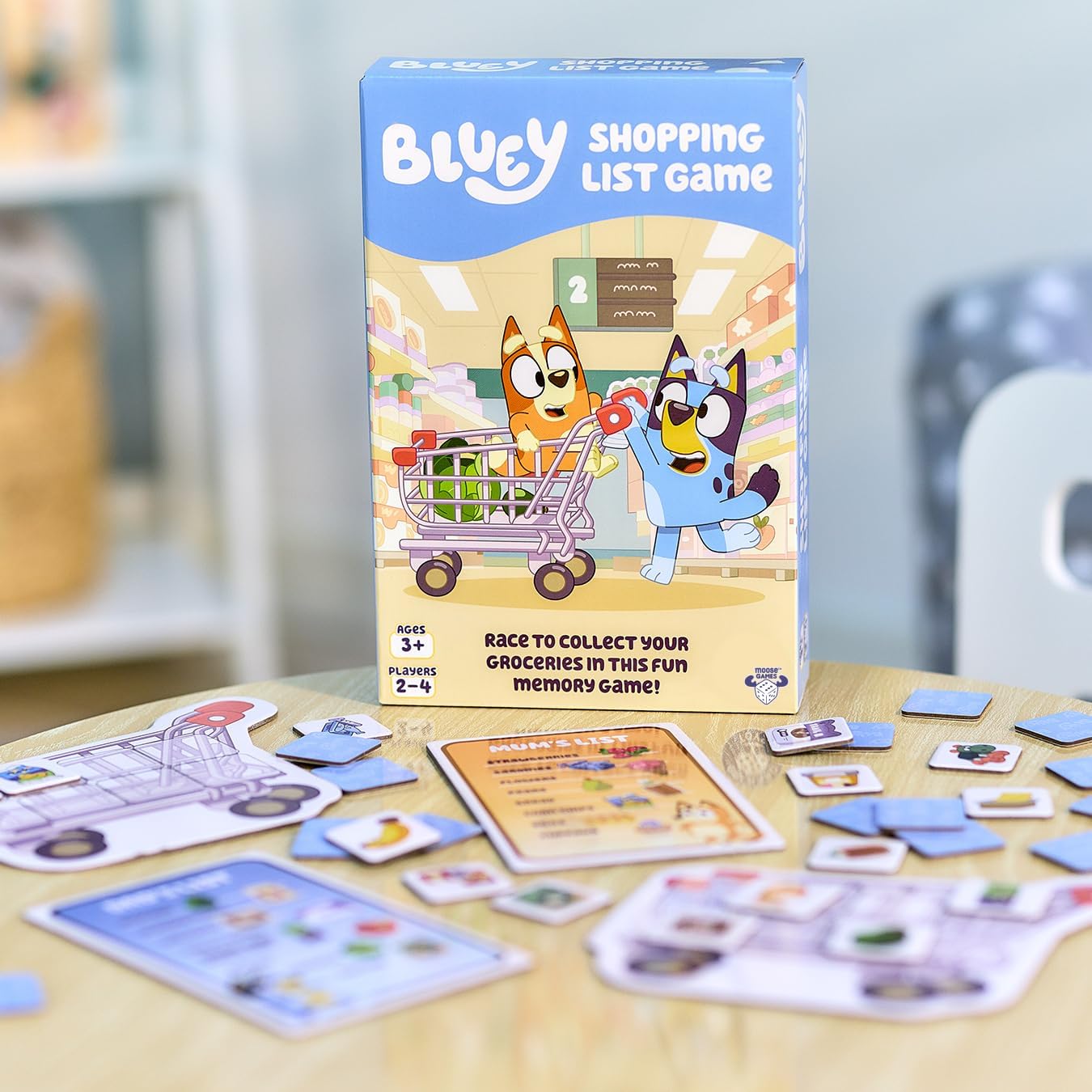 Bluey - Shopping List Game