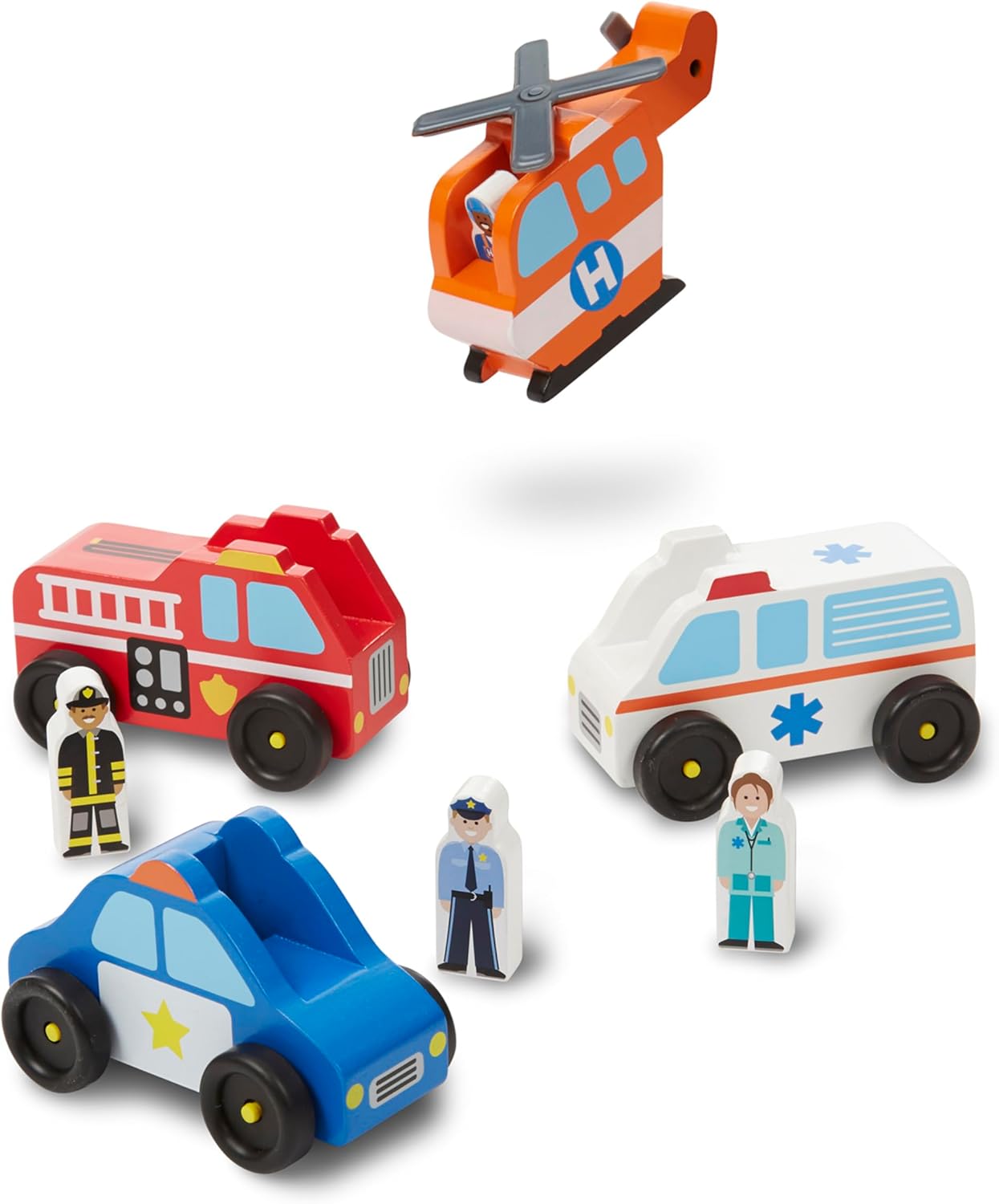 Melissa & Doug - Emergency Vehicle Set