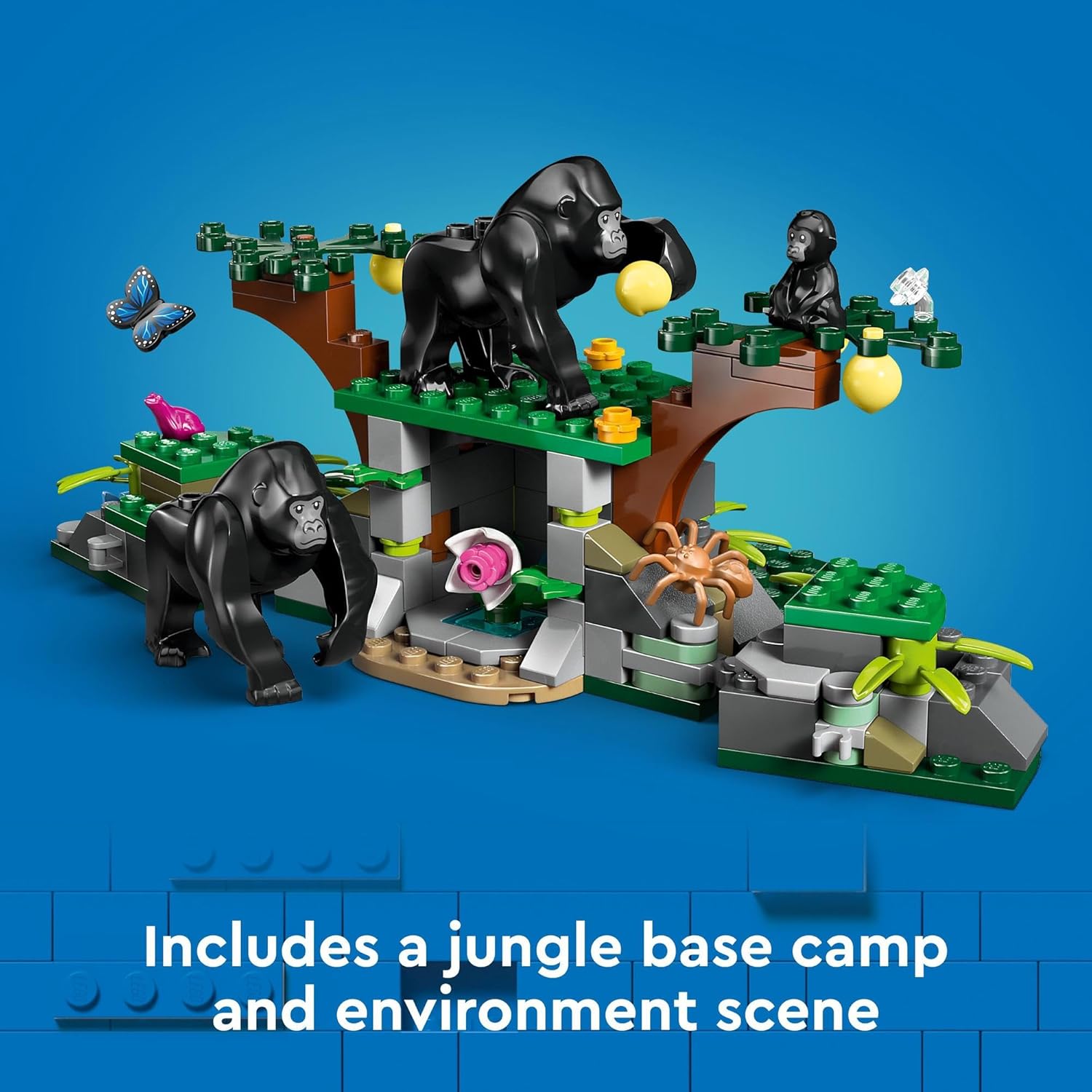 LEGO - City Jungle Explorer Helicopter at Base Camp 60437