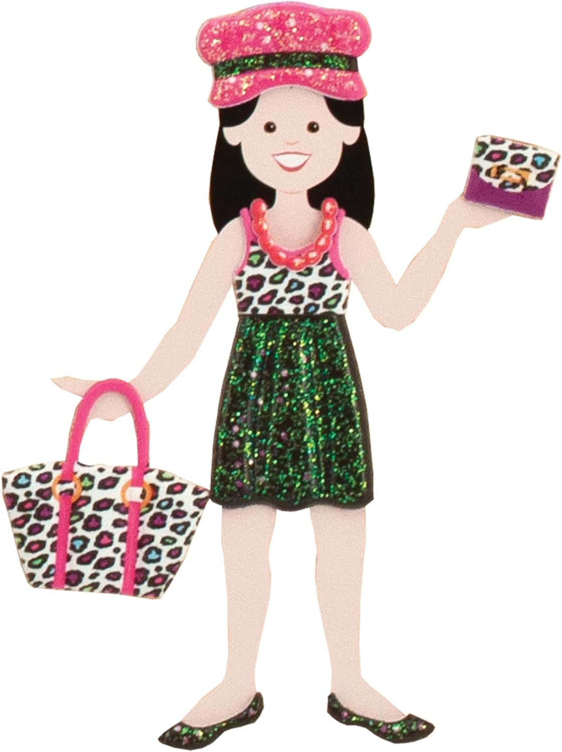 Melissa & Doug - Reusable Puffy Sticker Activity Book - Day of Glamour