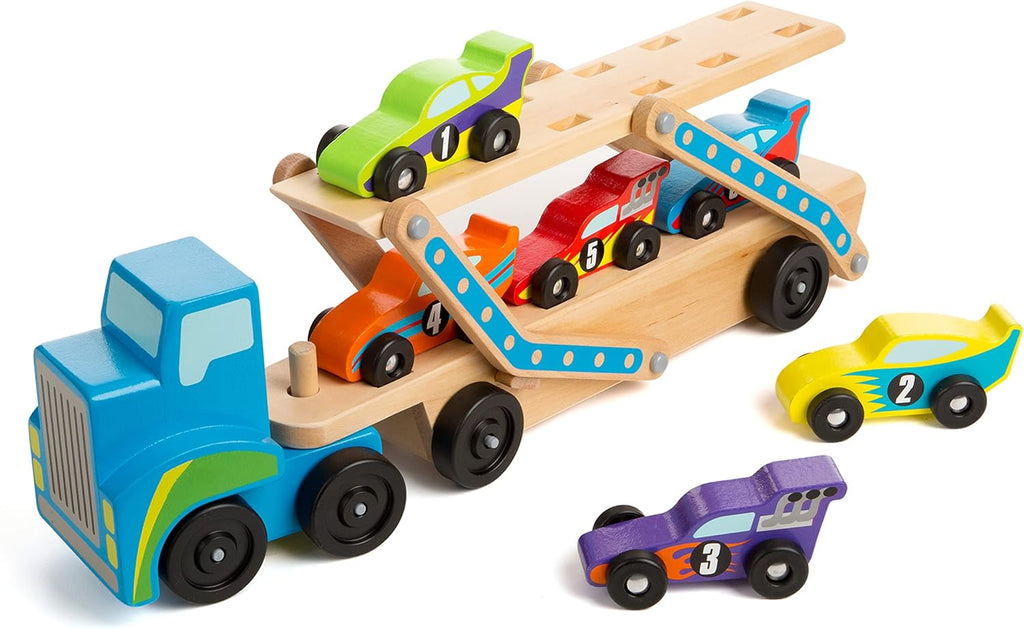 Melissa & Doug - Jumbo Race Car Carrier
