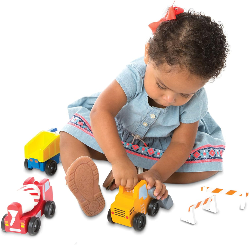 Melissa & Doug - Construction Vehicle Set