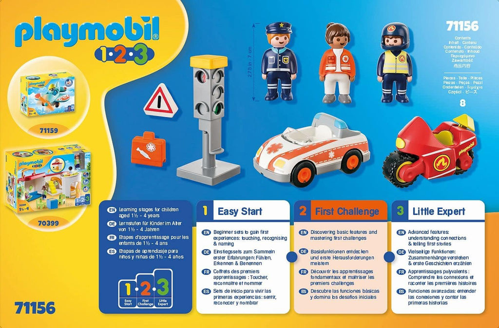 Playmobil - 1.2.3 Everyday Heroes 71156