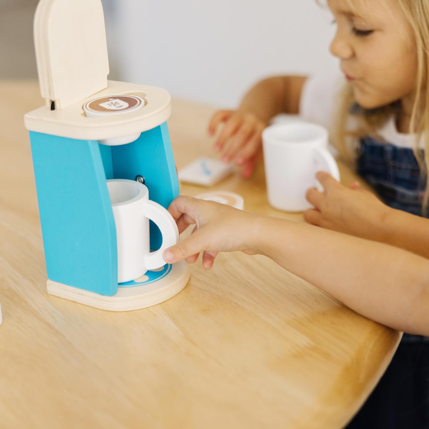 Melissa & Doug - Wooden Brew & Serve Coffee Set
