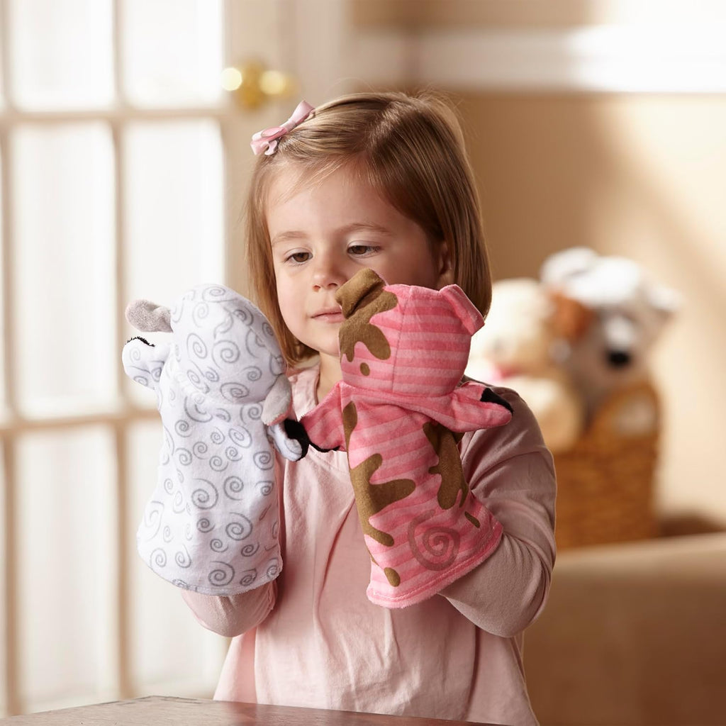 Melissa & Doug - Hand Puppets - Farm Friends