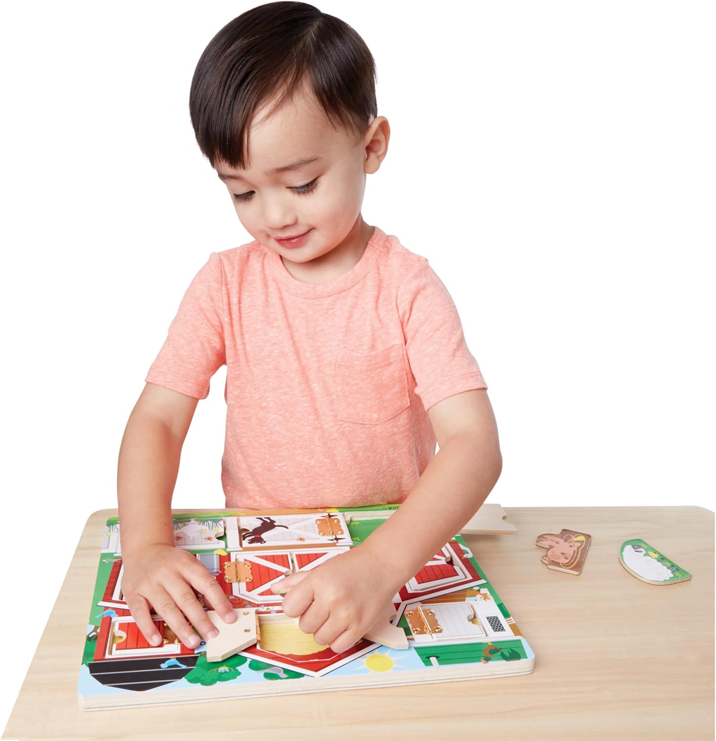Melissa & Doug - Magnetic Farm Hide & Seek