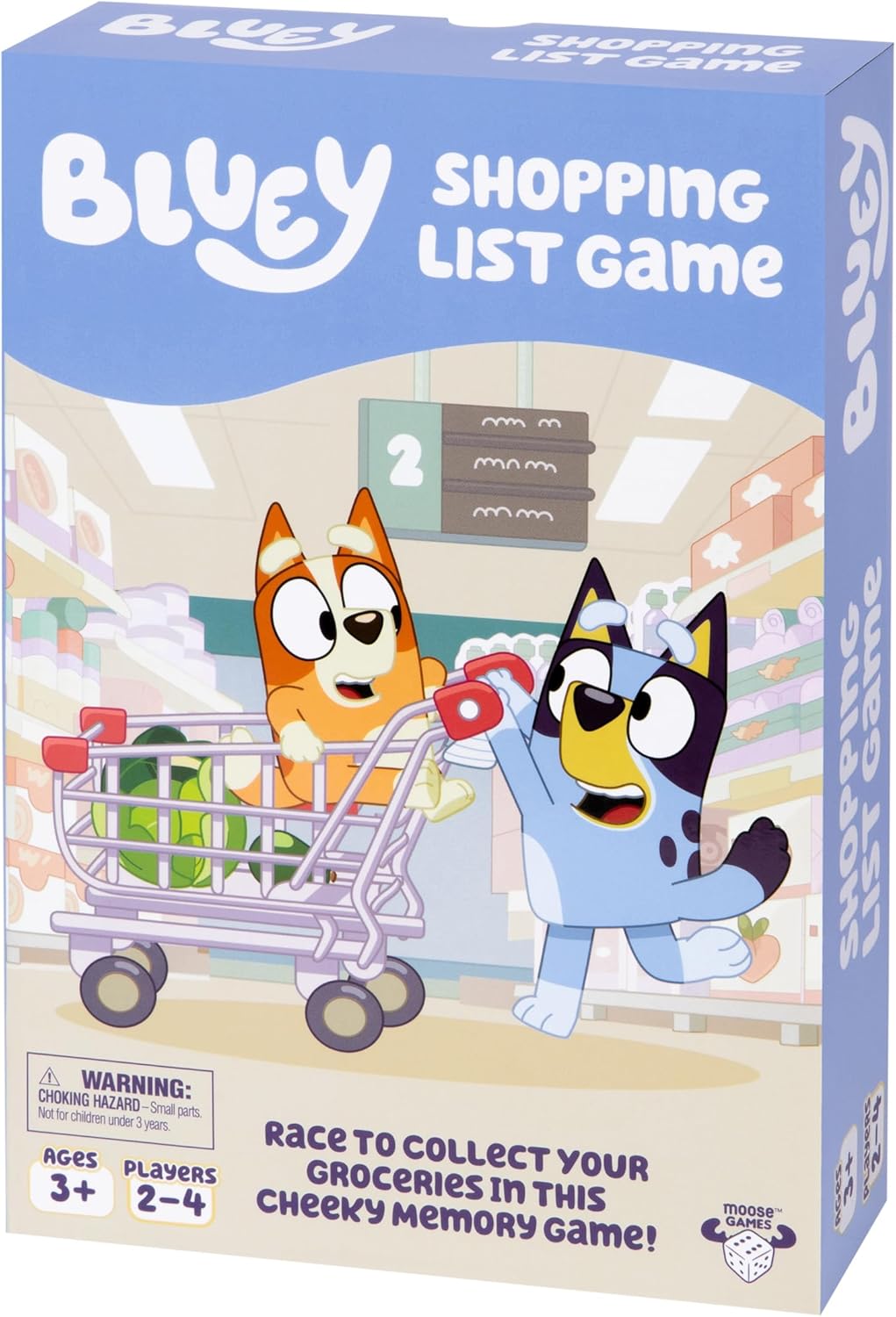 Bluey - Shopping List Game