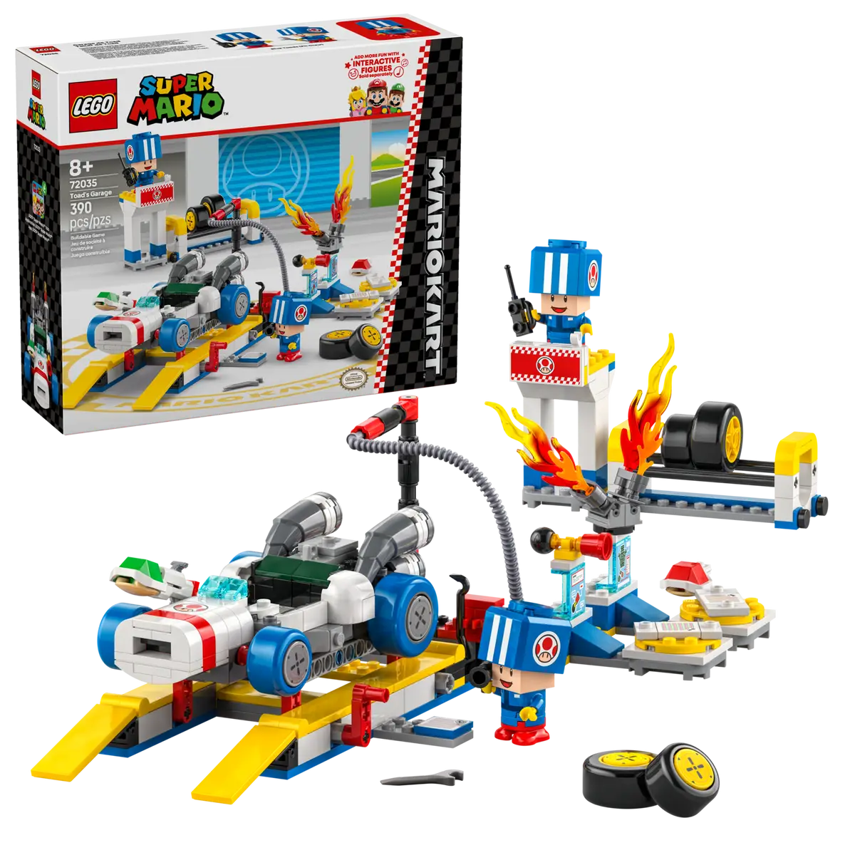 LEGO - Super Mario Mario Kart Toad's Garage 72035