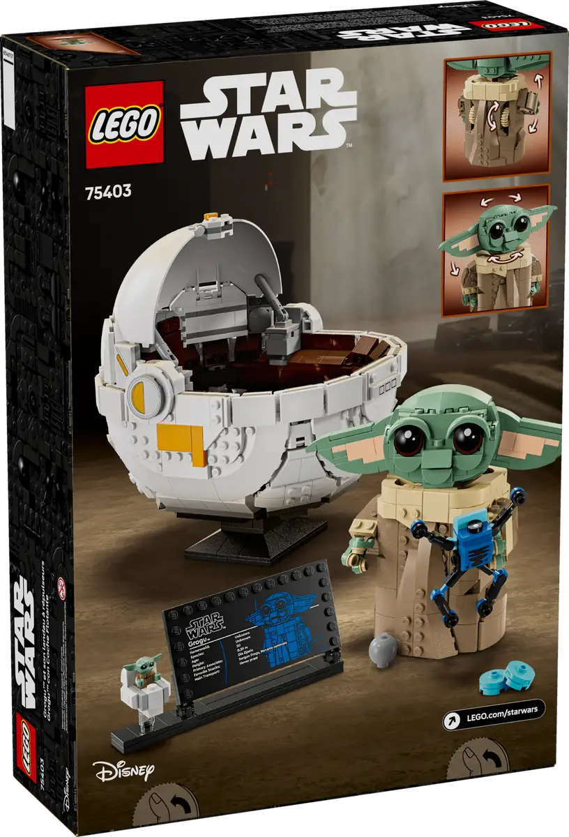 LEGO - Star Wars Grogu with Hover Pram 75403