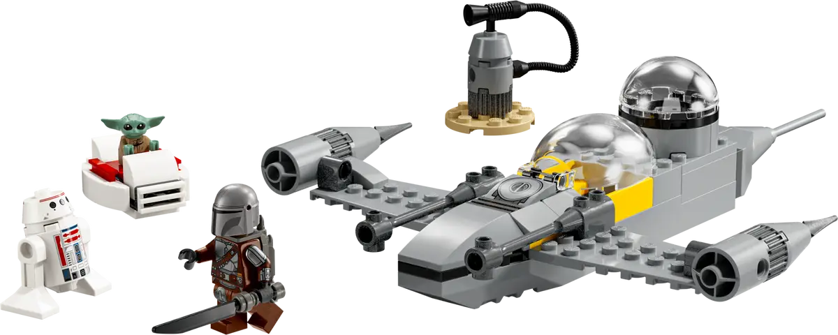 LEGO - Star Wars Mando and Grogu's N-1 Starfighter 75410
