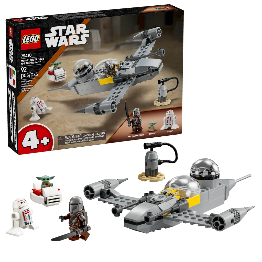 LEGO - Star Wars Mando and Grogu's N-1 Starfighter 75410