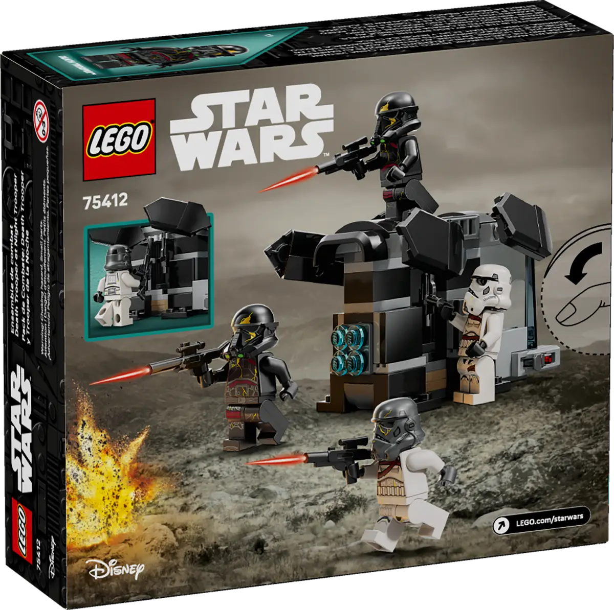 LEGO - Star Wars Death Trooper & Night Trooper Battle Pack 75412