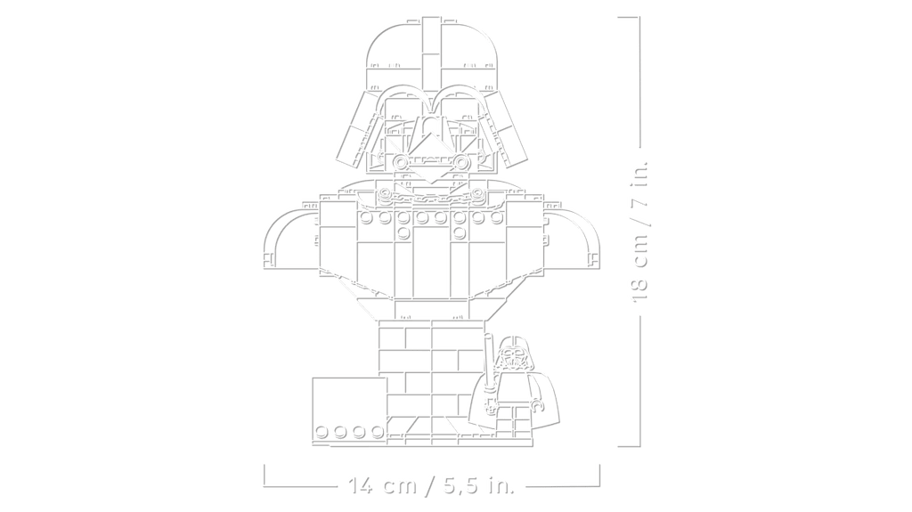 Lego - Darth Vader Bust 75439