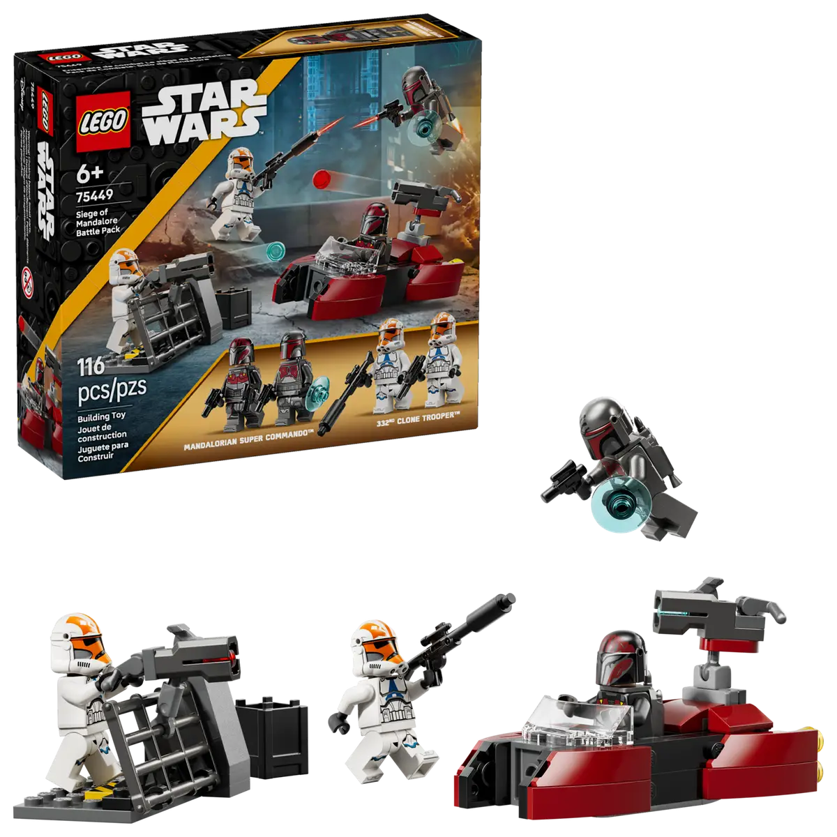 LEGO - Star Wars Siege of Mandalore Battle Pack 75449