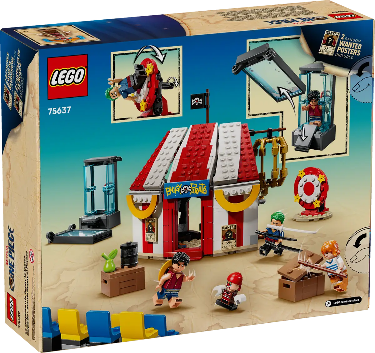 LEGO - One Piece Buggy The Clowns Circus Tent 75637