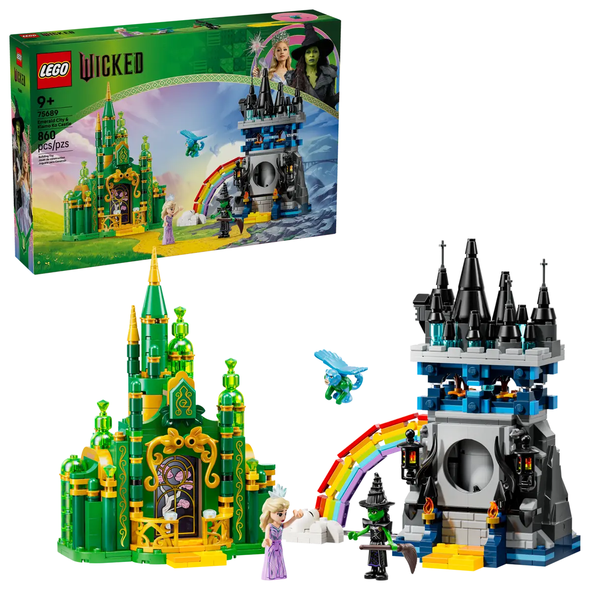 LEGO - Wicked Emerald City & Kiamo Ko Castel 75689