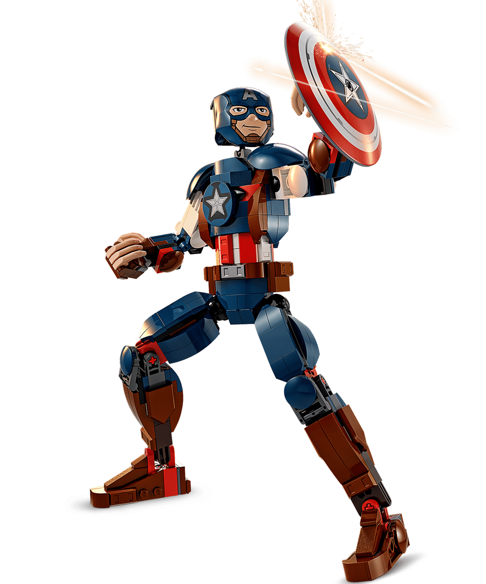 LEGO - Marvel Captain America Construction Figure 76258