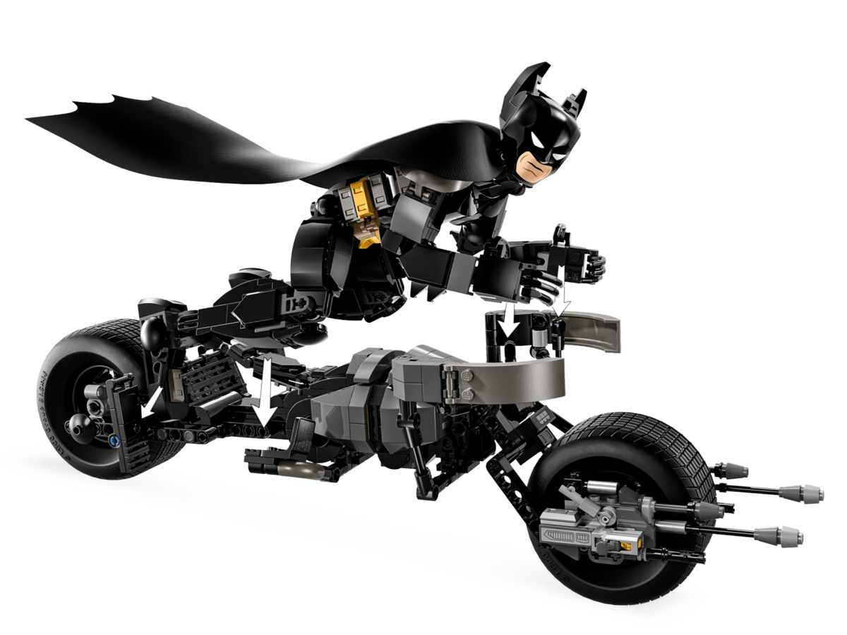 LEGO - Batman Construction Figure & the Bat Pod Bike 76273