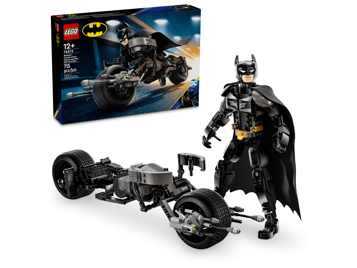 LEGO - Batman Construction Figure & the Bat Pod Bike 76273