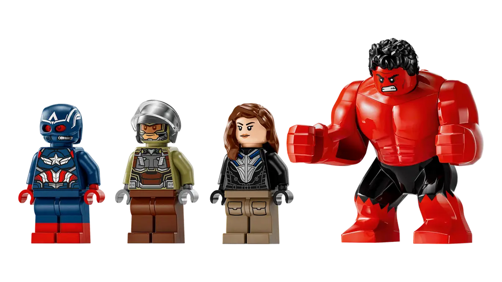 LEGO - Captain America v's Red Hulk Battle 76292