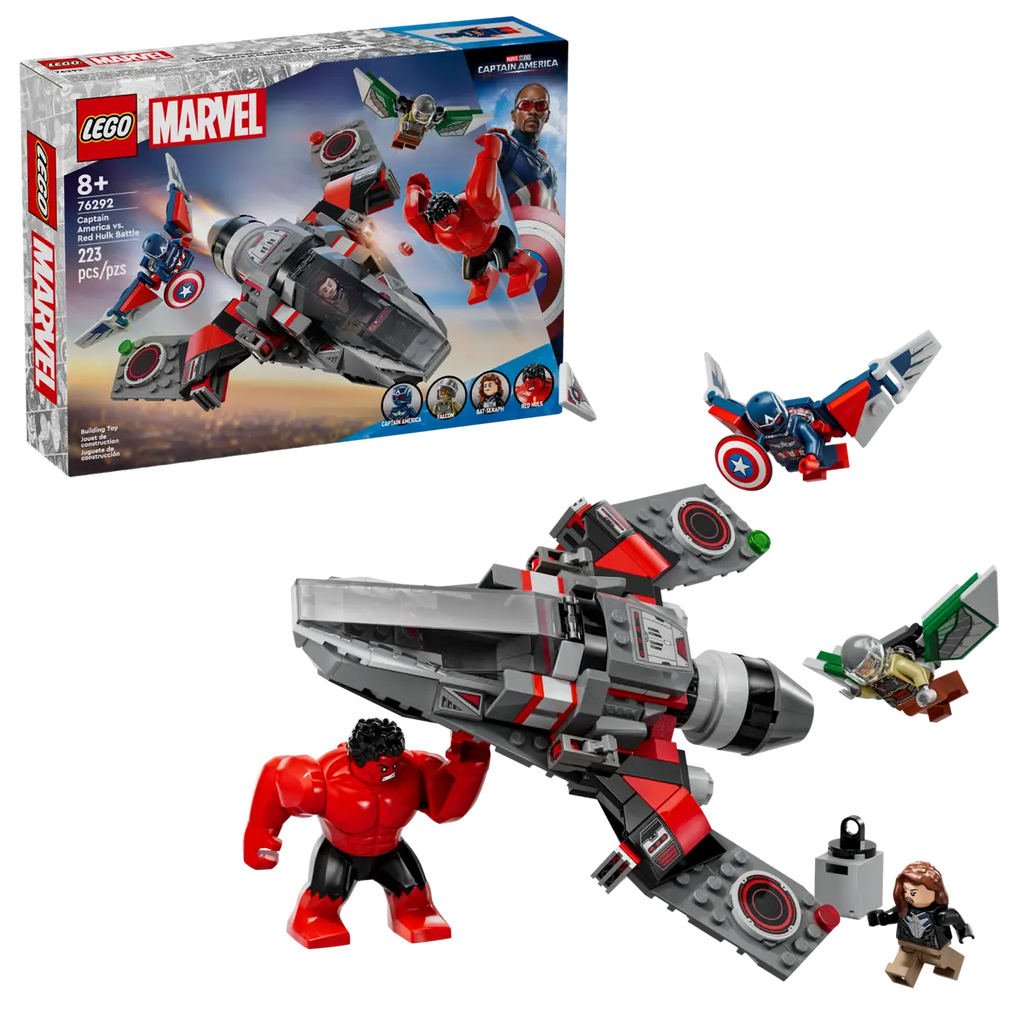 LEGO - Captain America v's Red Hulk Battle 76292