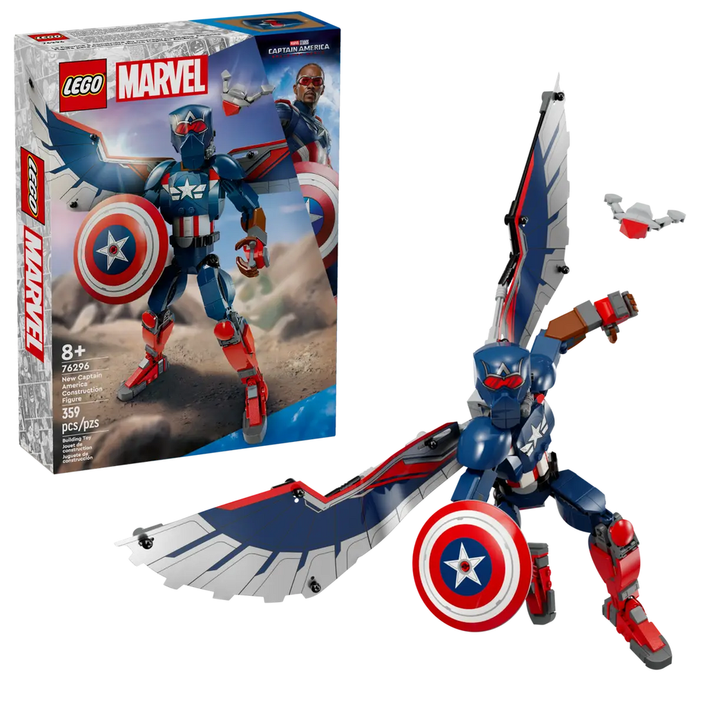LEGO - New Captain America Construction Figure 76296