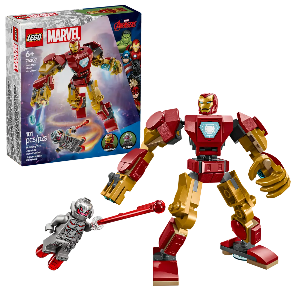 LEGO - Iron Man Mech vs. Ultron 76307