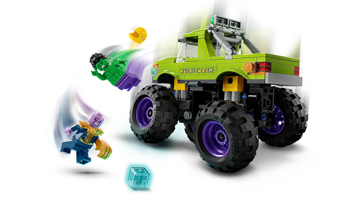 LEGO - Marvel The Hulk Trucks v's Thanos 76312