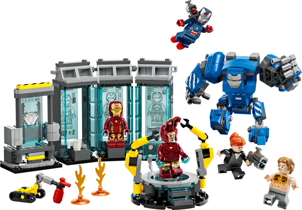 LEGO - Marvel Iron Mans Lab Hall of Amor 76315
