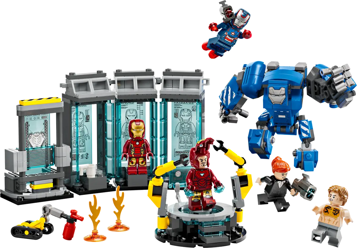 LEGO - Marvel Iron Mans Lab Hall of Amor 76315
