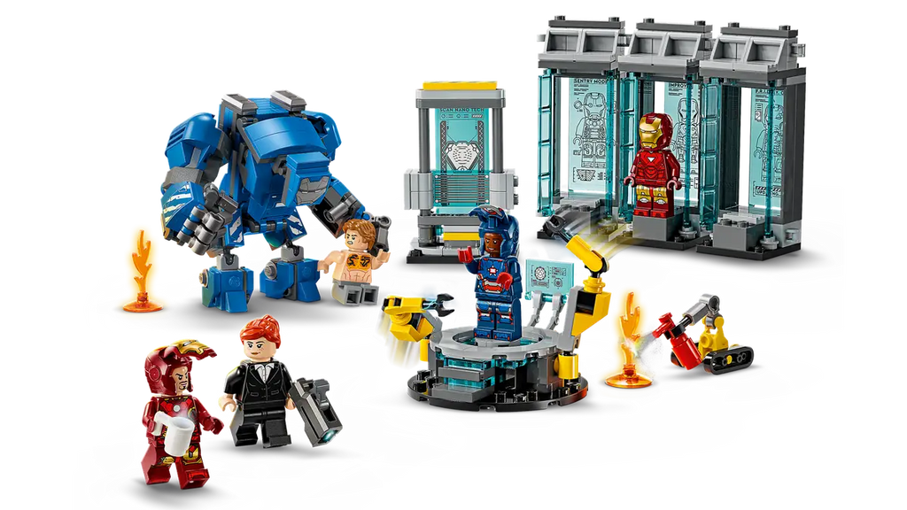 LEGO - Marvel Iron Mans Lab Hall of Amor 76315