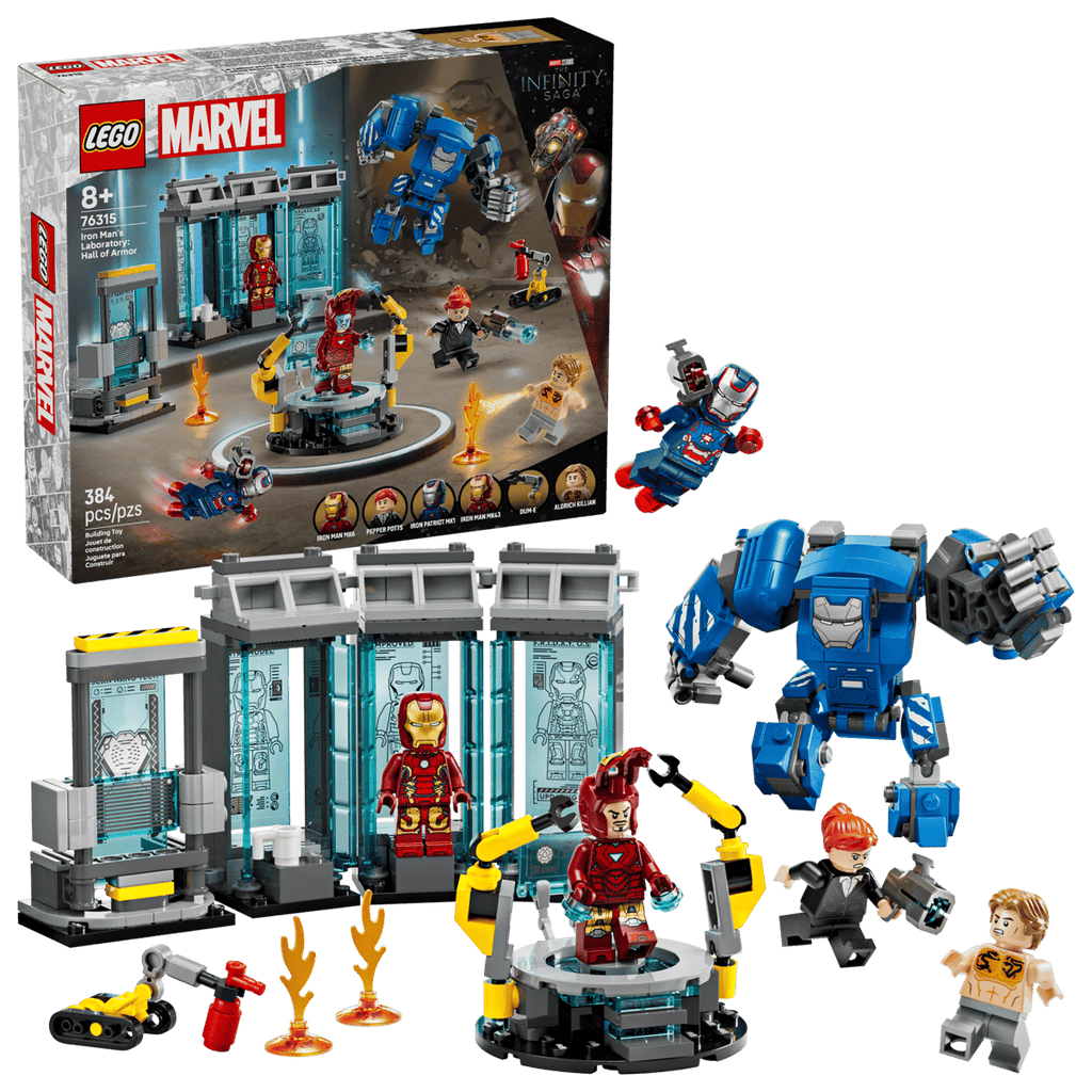 LEGO - Marvel Iron Mans Lab Hall of Amor 76315