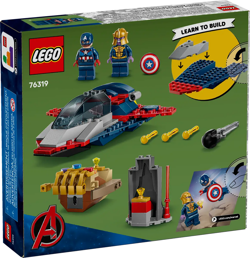 LEGO - Marvel Captain America vs Thanos 76319